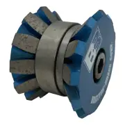 3" Breaker Chamfering Double Wheel for CNC Machine and Router 2/3/4 cm Width