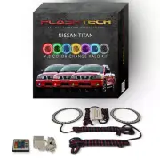 RGB Angel Eye LED Halo kit with IR Remote for 2004-2015 Nissan Titan Fog Lights (for: Nissan)