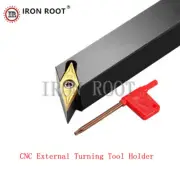 1p SVQCR2525M11CNC Lathe Tool External Turning Tool Holder For VCGT110304 Insert