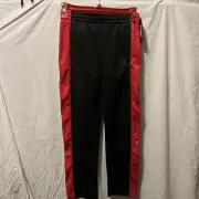 Nike Jordan Jumpman Youth Boys Therma-Fit Warm Up Pants S Black/Red $55