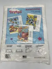 Vintage 14.5 X 22” Book Covers -NEW OLD STOCK 3PC IN PACKAGE - Dreams