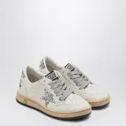 [Golden Goose] Ball Star White/silver Trainer 30 EU Grey