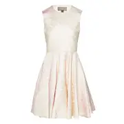 [Giambattista Valli] Short Sleeve Full Skirt Dress
