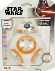 Star Wars BB-8 Color-Change Or Color-Select LED Night Light New