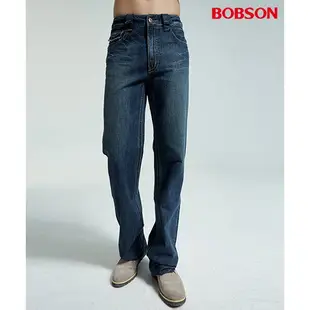 BOBSON 男款直筒牛仔褲1706-53
