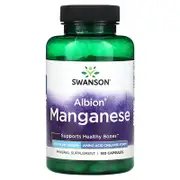 Swanson, Albion Manganese, 40 mg, 180 Capsules
