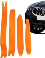 4 Auto Trim Tool - Trim Removal Tool, Professional Door Panel Removal Tool | Rivet Removal Tool Clip Remover, Car Door Trim Panel Removal Livers, Car Dashboard Audio Radio Panel Pry Tool