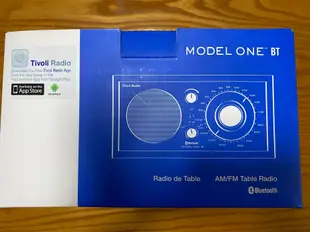 白色 【Tivoli Audio】 Model One BT AM/FM 藍芽 桌上型收音機喇叭