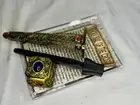 Holy Nail Of The Cross, Metal, Biblical Replica, Signed Book, Display Plaque