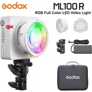 Godox ML100R 110W RGB LED Video Light 1800K-10000K Studio Photography Lighting