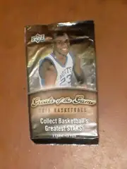 2010 Upper Deck Greats of the Game 5 Pack Look For Michael Jordan NC Jersey