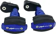 Motorbike Frame Slider Falling Protection for NINJA400 Ninja 400 2018-2021 Vitpilen 401 Motorbike Exhaust Frame Sliders Protector Crash Sliders (Color : Blue)