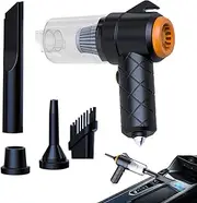 Portable Car Vacuum - Handheld Rechargeable Car Vacuum,Household Vacuum Cleaner, Ergonomic Car Vacuum with Handle for Foot Mats