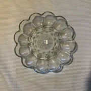 Plate Egg Princess House Fantasia Fine Crystal Made In The USA