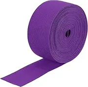 uxcell Elastic Bands for Sewing 2" 10 Yard Purple Knit Elastic Spool High Elasticity for Wigs, Waistband, Pants
