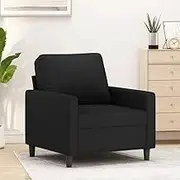 Generic Sofa Chair Black 60 cm Velvet,Furniture,Sofas