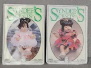 SYNDEE'S Crafts Doll Clothing Sewing Pattern Uncut Doll Dress All Sizes