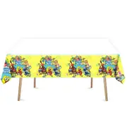 Spongebob Theme Tablecloth Plastic 180cm x 108cm