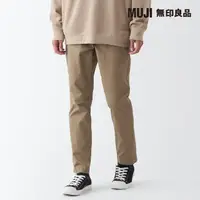 在飛比找momo購物網優惠-【MUJI 無印良品】男有機棉混彈性綾織合身褲(共6色)