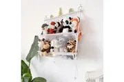 Vibe Geeks Bohemian Wall Hanging Plush Toy Organizer