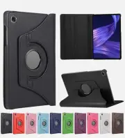 For Samsung Galaxy Tab S9 S8 S7 Plus S10 FE+ A9+ Tablet Folio Rotate Case Cover
