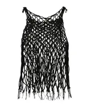 MM6 Maison Margiela Mesh Knit Tank Top S,L,M Black