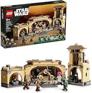 [LEGO] Star Wars Boba Fett’s Throne Room 75326 Building Kit for Kids Aged 9 and Up, Featuring a Buildable Palace Model and 7 Star Wars: The Book of Boba Fett Characters (732 Pieces)