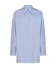 Studio Nicholson Long Sleeved Button-Down Shirt 1 Blue