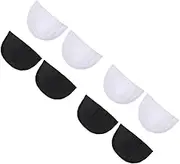 Homoyoyo 2sets Shoulder Pad Sponge Padding Thick Shoulder Support for Women Men Clothing 2pairs*2