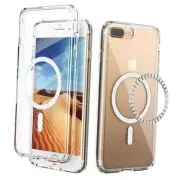 Magnetic for iPhone 8 Plus Case, for iPhone 7 iPhone 8 Plus/7 Plus 5.5" Clear