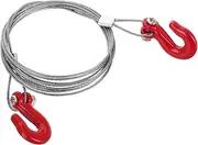 LOORGVEL Tow Hook Trailer Chain for Axial Durable Towing Accessories with Easy Installation for Enhanced Climbing Car Experience