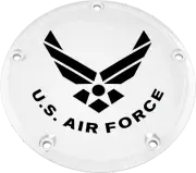 CUSTOM ENGRAVING AIRF04-46 7 M8 FLT/FLH Derby Cover