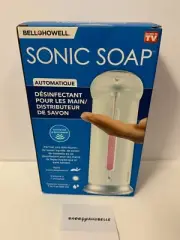 Bell & Howell Automatic Sonic Soap/Hand Sanitizer Motion Activated New In Box