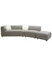 Pasargad Home Portfino Modern Sectional Sofa