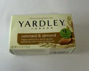 Yardley Oatmeal and Almond Bar Soap Lardley London Bar 4.25 oz