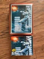 Star Wars Storm Trooper 64 ct Crayola Set NIB