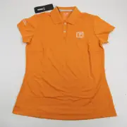 adidas Climalite Polo Women's Orange New with Tags