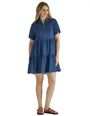 [Sass] Danielle Dress in Blue
