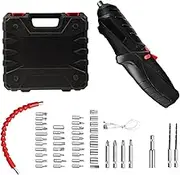 Rechargeable Screwdriver - USB Charging Screwdriver with Led Light - Rotating Powerful Electronic Drill Kit for Household & Professional Use, Repairs, Projects
