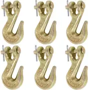 1/4 Inch Clevis Grab Hook Pin Clevis Rigging Tow Transport Truck Trailer Hook...