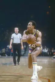Ron Boone of the Utah Jazz 1980's Basketball photo 1