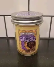 NEW Discon Bath & Body Works Springtime in Provence 1 WICK Jar Candle 6 OZ (E4)