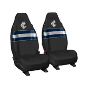CARLTON BLUES Official AFL Seat Covers Airbag Compatible Universal Fit