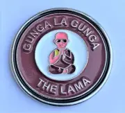 New Caddyshack Gunga La Gunga The Lama Embossed Golf Ball Marker