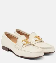 [Valentino Garavani] Valentino Garavani VLogo Signature leather loafers AU 7 white