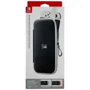 Nintendo Switch Carrying Case & Screen Protector Black/White (NEW/OPEN BOX)