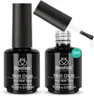 5 in 1 Nail Glue Kit for Acrylic Nails,2 Pcs 15Ml Super Strong Brush in Nail Gel