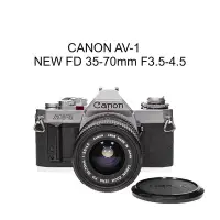 在飛比找Yahoo!奇摩拍賣優惠-【廖琪琪昭和相機舖】CANON AV-1 + NEW FD 