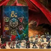 Advent Calendar DND Dice Polyhedral Random 2025 Christmas Countdown 24 Days Dungeons Dragons Gift Tabletop Gaming Accessories