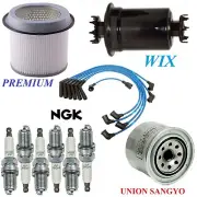 Tune Up Kit Filters Cap Spark Plugs for Mitsubishi Montero V6; 3.0L 1989 (for: Mitsubishi)